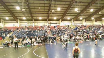 45 lbs Champ. Round 2 - Ryker Henderson, Top Of The Rock Wrestling Club vs Maddox Hunt, Bonneville Wrestling