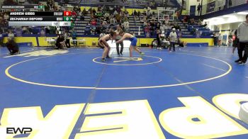 190 lbs Consi Of 8 #2 - Andrew Gibbs, Bookert T Washington vs Zechariah DeFord, Will Rogers