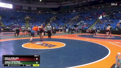 235 lbs Quarterfinal - Tayla Phillips, Edwardsville (H.S.) vs Sarah Epshtein, Oak Park (O.P.-River Forest)