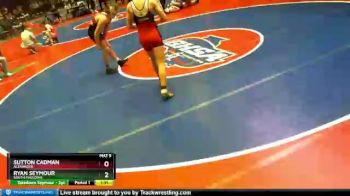 6 lbs Quarterfinal - Ryan Seymour, South Paulding vs Sutton Cadman, Alexander