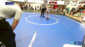 49 lbs Consi Of 8 #2 - Maverick Lee-degraffenreid, Checotah Matcats vs Finnegan Adams, Miami