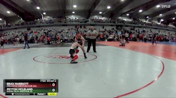 110 lbs Cons. Round 4 - Peyton McLeland, Macon Youth Wrestling-AA&nbsp; vs Brax Marriott, Chillicothe Wrestling Club-AAA