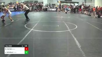 69 lbs Quarterfinal - Bronx Hanlon, Gold Rush Wr Ac vs Johnny Whitford, Team Pride Academy