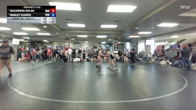 100-111 lbs Round 3 - Mackenzie Dolan, Team Real Life Wrestling vs Marley Eldred, The Factory Wrestling Club