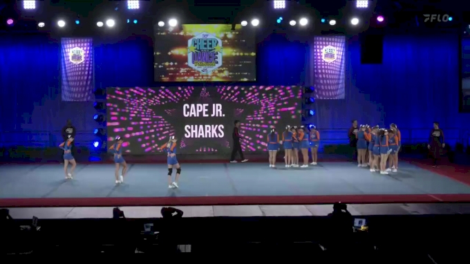 Cape Jr. Sharks [2022 Varsity Show Cheer 3] 2022 Pop Warner National ...