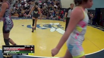 115 lbs Round 1 - Aubrey Hoveland, Immortal Athletics WC vs Olivia Soumphonphakdy, Oregon Youth Wrestling