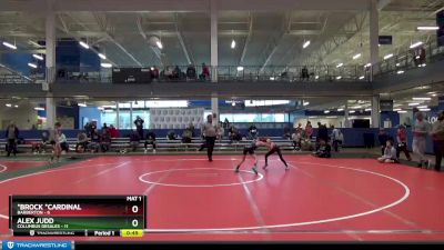 60 lbs Round 2 (8 Team) - Alex Judd, Columbus Desales vs *Brock *Cardinal, Barberton