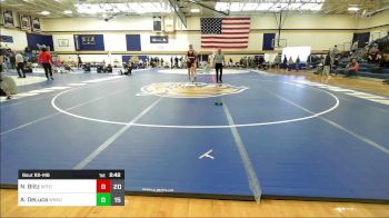 197 lbs Quarterfinal - Nick Blitz, Springfield vs Aidan DeLuca, Western New England