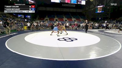126 lbs Champ. Rd Of 16 - Brady Collins, WI vs Kavin Muyleart, PA
