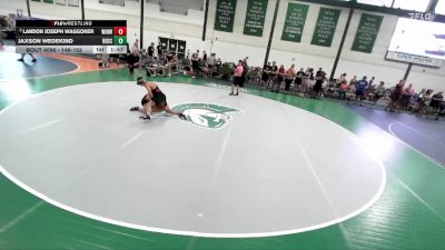 146-152 lbs Champ. Round 1 - Landon Joseph Waggoner, Cory Clark Wrestling vs Jaxson Wedekind, FFWC