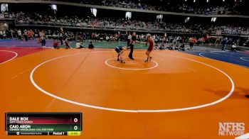 6A 126 lbs Quarterfinal - Caio Aron, Conroe Woodlands College Park vs Dale Box, Katy Cinco Ranch