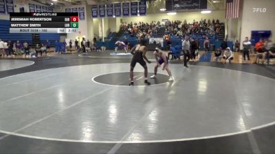 165 lbs Champ. Round 1 - Matthew Smith, Loras vs Jeremiah Robertson, Eureka