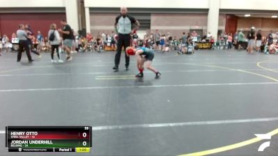 59 lbs Round 2 (6 Team) - Henry Otto, Steel Valley vs Jordan Underhill, Belding