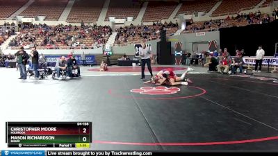 D4-138 lbs Quarterfinal - Mason Richardson, Bisbee vs Christopher Moore, Holbrook