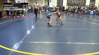 63-68.6 lbs Final - Winter White, Riggs W.A. vs Charlotte Priester, Bad Karma