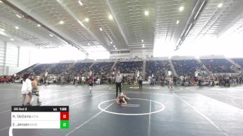 57 lbs Rr Rnd 2 - Kash DeZonia, Ateam vs Easton Jensen, Bear Wrestling Club