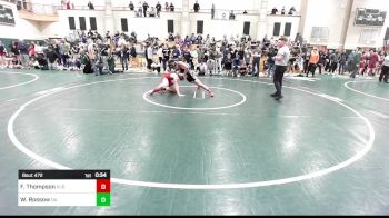 175 lbs Consi Of 16 #2 - Forrester Thompson, New Bedford vs Willer Rossow, Oliver Ames