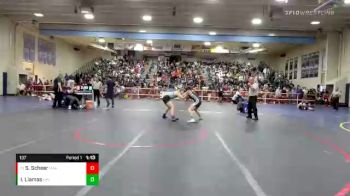 137 lbs Champ. Round 1 - Sadie Scheer, Marina vs Isabella Llamas, Upland