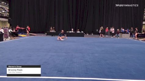 Brianna Fleek - Women's Group, Twin City Twisters - 2021 Women's Xcel Region 4 Championships