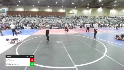 88 lbs Semifinal - Jordan Yi, Alpha Dawg vs Grayson Harwood, All In Wr Ac