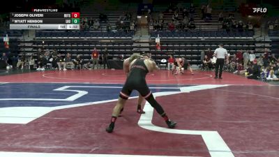 141 lbs Final - Joseph Oliveri, Rutgers vs Wyatt Henson, Lock Haven