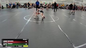56 lbs Round 7 (8 Team) - Josef Rosario, NOVA WC vs Danil Ivanov, OMP