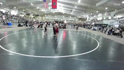 132 lbs Semis & 1st Wb (8 Team) - Reagan Bowers, Bradley Central High School vs Mason Jakob, Dobyns Bennett High School