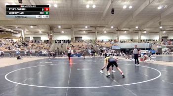 A 113 lbs Semifinal - Luke Myhan, Soddy Daisy High School vs Ryley Correll, Eagleville High School