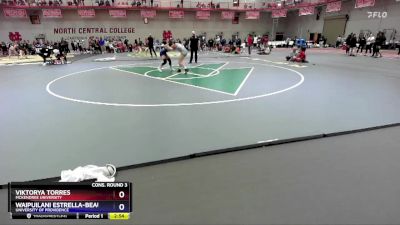 138 A Cons. Round 3 - Viktorya Torres, McKendree University vs Waipuilani Estrella-Beauchamp, University Of Providence