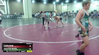 215 lbs Round 5 (6 Team) - Tyson Ruhe, Intense Wrestling Club vs Houston Brand, Florida Young Gunslingers