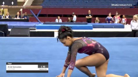 Ariel Gonzales - Floor, Iron Cross - 2020 Metroplex Challenge