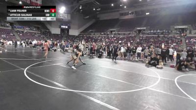 115 lbs Semis - Liam Felker, Bear Cave Wrestling Club vs Atticus Salinas, Gold Rush Wrestling