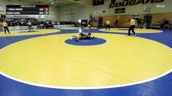 129 lbs Round Of 64 - Siraj Sidhu, Clovis North vs Kash Long, Roosevelt (CO)
