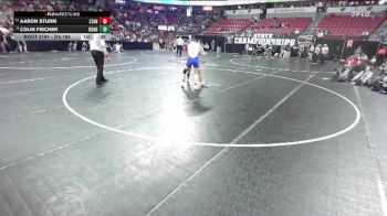 D3-165 lbs Cons. Round 1 - Aaron Sturm, Stanley-Boyd vs Colin Fischer, Bonduel