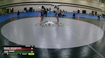 123 lbs Quarterfinal - Kelsey Novogradac, Davenport University vs Maya Gomez, Aurora