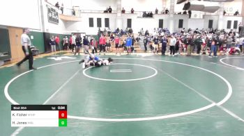 170 lbs Consi Of 16 #1 - Keaton Fisher, Mt. Hope vs Hunter Jones, Middletown