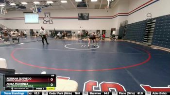138 lbs Round 5 - Anisa Martinez, San Antonio Churchill (Girls) vs Adriana Quevedo, Dripping Springs (Girls)