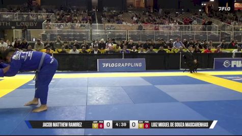 Luiz Miguel De Souza Mascarenhas vs Jacob Matthew Ramirez 2025 Pan Jiu Jitsu IBJJF Championship