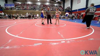 135-147 lbs Rr Rnd 4 - Daisie Bledsoe, Woodland Wrestling Club vs Adalynn Parsley, Glenpool Warriors