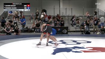 U15 GR - 57 lbs 5th Place Match - Jaxsen Bailey, Curby 3 Style Wrestling Club vs Dominic Olson, MWC Wrestling Academy