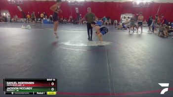 150 lbs Round 2 (16 Team) - Samuel Mortensen, White Bear Lake vs Jackson McCurdy, Roncalli