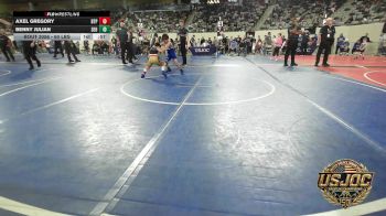 60 lbs Consi Of 16 #2 - Axel Gregory, Tulsa Blue T Panthers vs BENNY JULIAN, SEO Wrestling Club