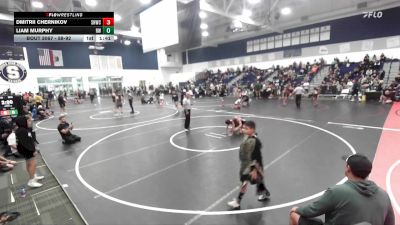 88-92 lbs Quarterfinal - Liam Murphy, Reign WC vs Dmitrii Chernikov, Savage House Wrestling Club