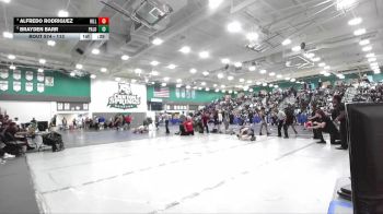 113 lbs Cons. Round 5 - Alfredo Rodriguez, Hillcrest vs Brayden Barr, Paloma Valley