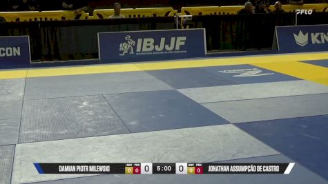 Jonathan Assumpção De Castro vs Damian Piotr Milewski 2026 Pan Jiu Jitsu IBJJF Championship