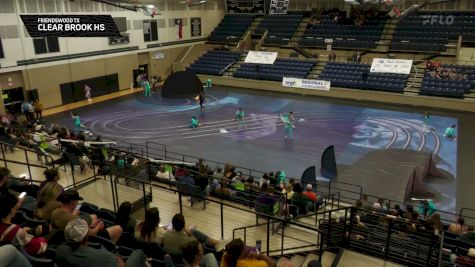 Clear Brook HS "Friendswood TX" at 2026 WGI Guard Mansfield Regional+