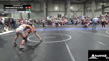 120 lbs Champ. Round 1 - Diego Garcia De La Cruz, CSTC vs Kale Sharples, Ogden`s Outlaws