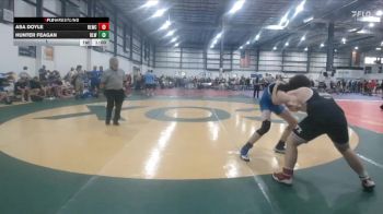 175 lbs 1 - Asa Doyle, RED LION WRESTLING CLUB vs Hunter Feagan, REAL LIFE WRESTLING CLUB