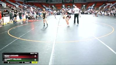 105 lbs Round 3 - Noah Lockard, Arsenal vs Garrett Milligan, SAW