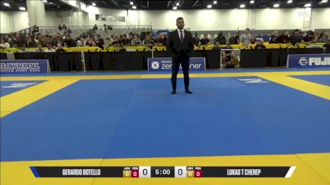Lukas T Cherep vs GERARDO BOTELLO 2025 World IBJJF Jiu-Jitsu No-Gi Championship